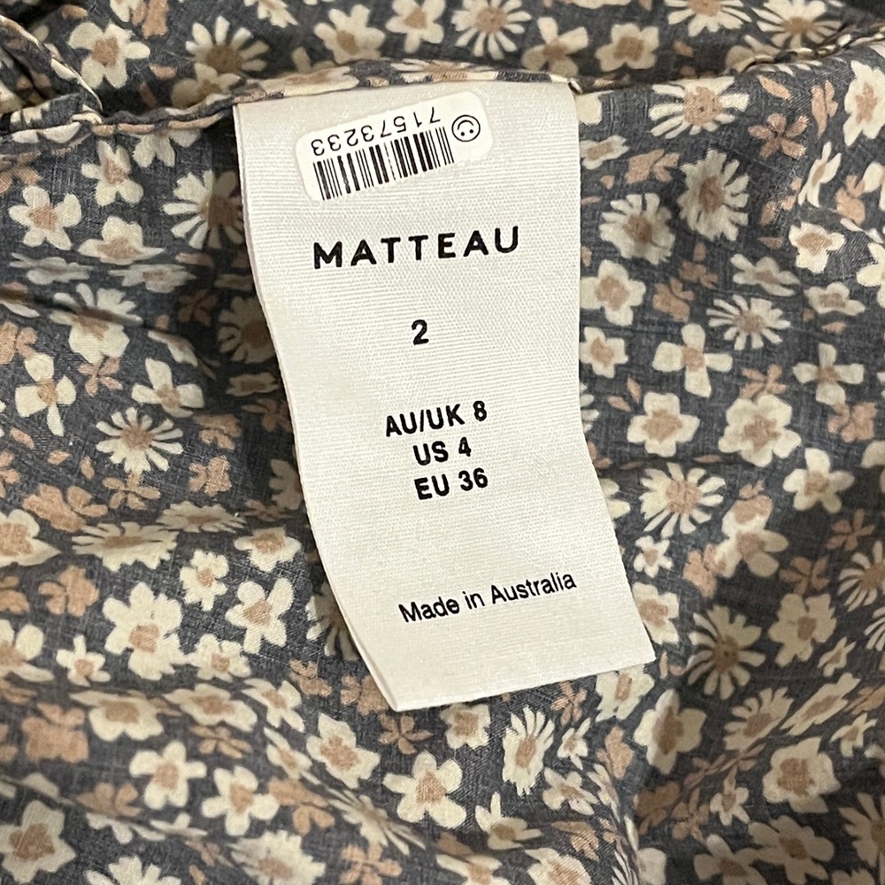 Matteau Mini Floral Dress - Picture 3 of 3